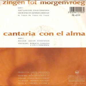 Cantaria con el alma